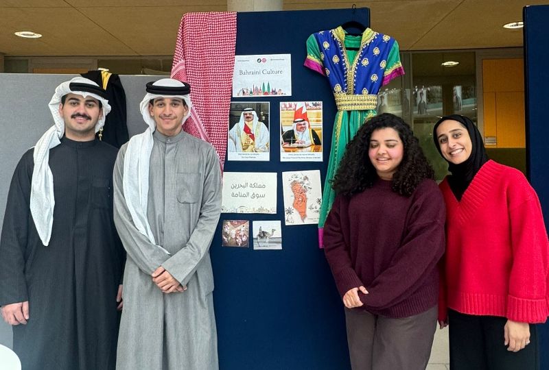 Students exhibit Bahrain’s culture and heritage in UK